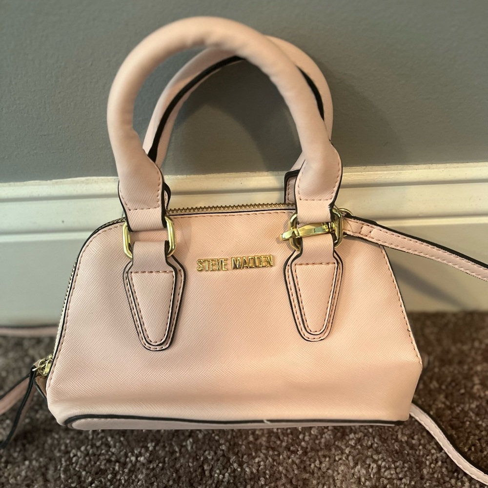 Steve Madden Baby Pink Mini Bag